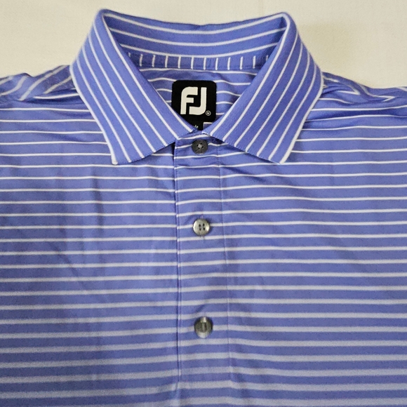 FootJoy FJ Golf Polo Shirt Moisture Wicking‎ Stretch Performance 1222600 Mens M - Picture 3 of 14